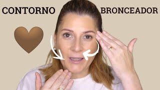 🤎Bronceador o Contorno🟤❓ como diferenciarlos y aplicarlos en una piel madura