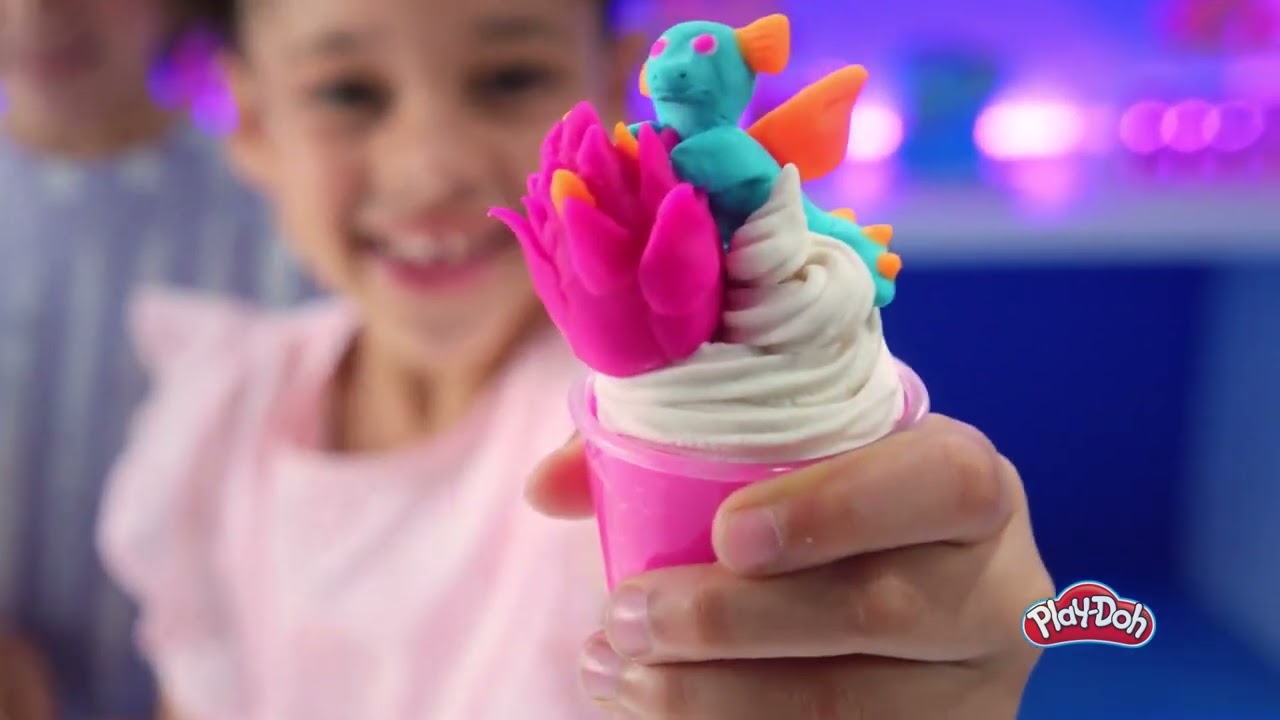 Play-Doh Kitchen Creations Super Colourful Cafe Playset at Toys R Us UK