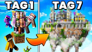 Ich habe 100 SPIELER auf EINEM BLOCK eingesperrt...