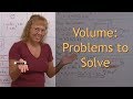 Calculating Volume of Prisms