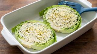It’s so delicious and easy! In the winter you should eat more cabbage! New way to cook cabbage!