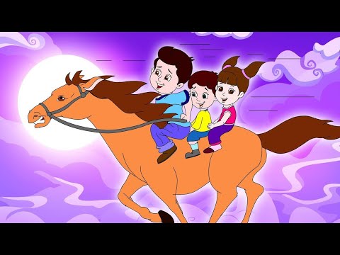 Lakdi ki kathi | लकड़ी की काठी | Popular Hindi Children Songs | Animated Songs by सास का अदान प्रदान