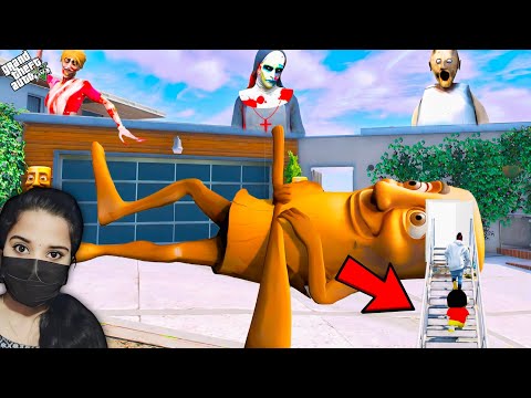 Franklin & Shinchan Inside TUNG TUNG THUG SAHUR HEAD - GTA 5