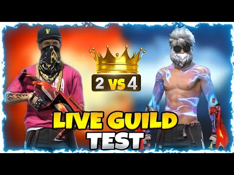 FF Live | Free Fire Live Giveaway | FF Live Custom Room | Free Fire Live Stream | FF Live Guild Test