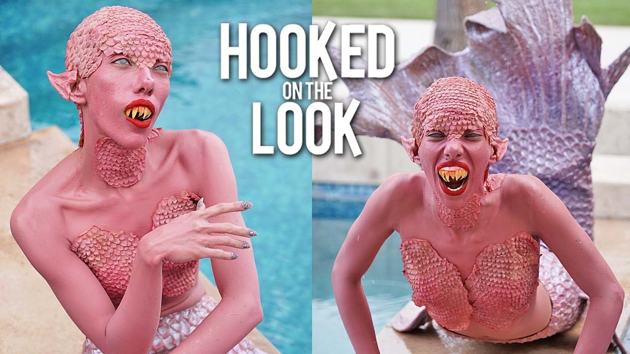 I'm living my mermaid fantasy - hooked on the look