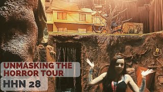 Unmasking the horror tour & HHN 28 | Halloween Horror Nights.
