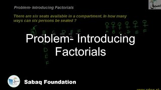 Problem- Introducing Factorials
