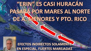 ERIN CASI UN HURACÁN  EFECTOS INDIRECTOS EN A MENORES Y PUERTO RICO