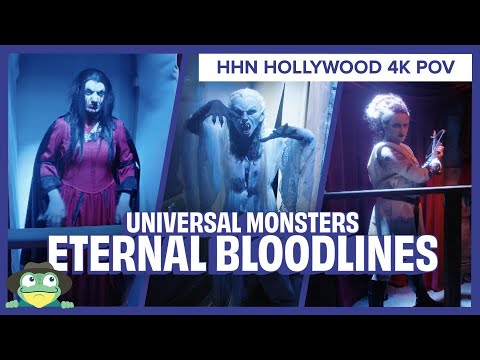 Universal Monsters: Eternal Bloodlines Full House Walkthrough | Halloween Horror Nights Hollywood