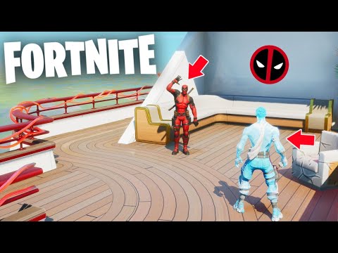 ME HAGO PASAR POR *DEADPOOL* Y PASÓ ESTO... 😂🪓 FORTNITE