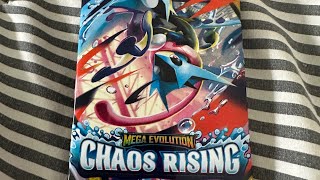 Opening a Pokémon chaos rising pack