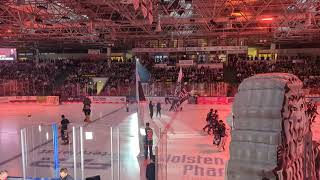 DEL: Löwen Frankfurt - Kplner Haie Pre-Game