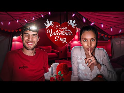UNE SAINT-VALENTIN INATTENDUE : CAMPING SURPRISE À LA MAISON !
