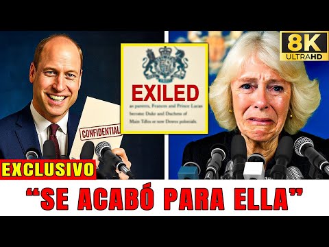 La reina Camila fue expulsada de la familia real después de que el príncipe William revelara esto