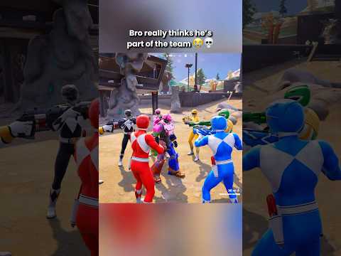 BRO MESSED UP OUR POWER RANGER MEET UP 😭