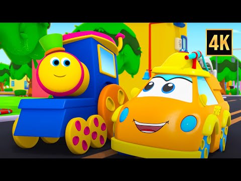 Wheels on the Fire Truck + More Vehicle Rhymes & Transport Songs for Kids
