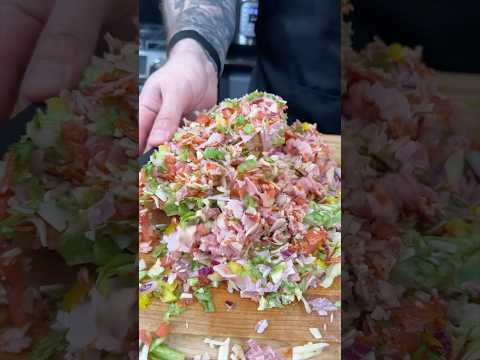 Chopped Italian Sub #makeithappen #cooking