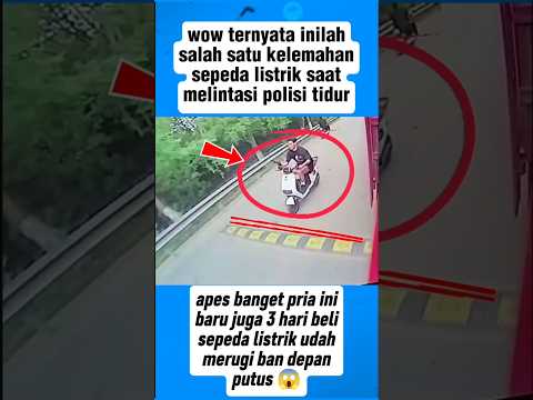 Salah Satu Kelemahan Sepeda Listrik⚡😱💥