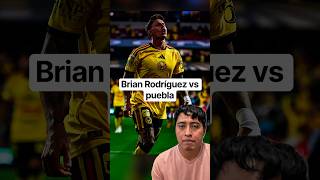 Así jugó Brian Rodríguez vs puebla #ligamx #futbol #america