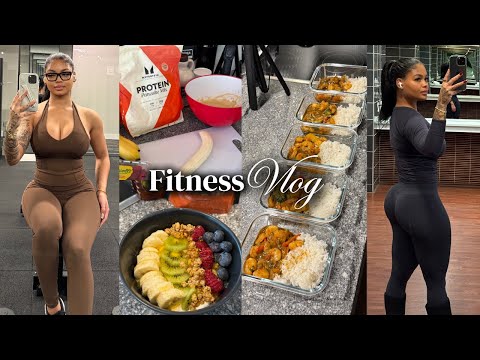 Fitness Vlog: Workouts And Cook Meals With Me