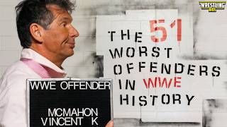 The 51 Worst Offenders in WWE History (According to WWE)