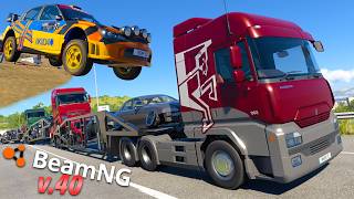 PUTTING THE NEW BEAMNG LORRY TO THE TEST!!!!