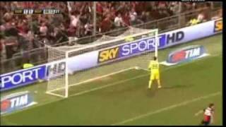 GENOA - Napoli Highlights SKY 4-1: Hamsik, FLOCCARI rig., MESTO, CRESPO, KHARJA rig.