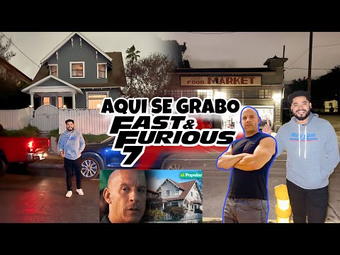 Visito lugares donde se grabó RÁPIDO Y FURIOSO | Impresionante 🤩🏎️