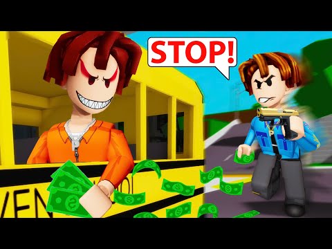 ROBLOX Brookhaven 🏡RP - FUNNY MOMENTS: Twins: Cop vs Thief | Roblox Idol