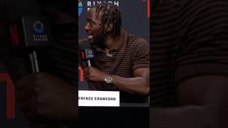 Crawford to Canelo: “When I STOMP a MUDHOLE in yo’ A—, is you gon’ be a NOBODY?“ 😳 #CaneloCrawford