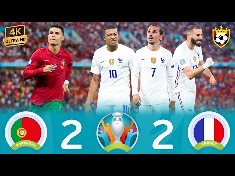 Ronaldo Vs Benzema & Mbappe ๐ Superstar Clash๐ฅ๐ฅ๐คฏโฏ Portugal (2-2) France โ EURO 2020 ๐ฌ 4K