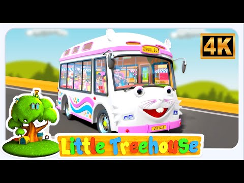 Wheels on the Bus, Vehicle Rhyme for Kids