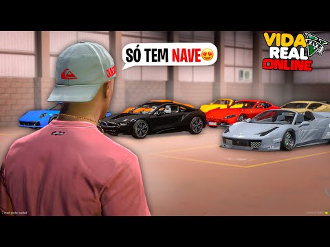 GTA V - VIDA REAL | ACHEI UMA GARAGEM CHEIA DE CARROS. - #100