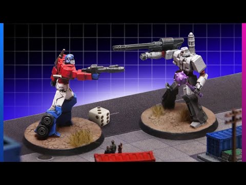 We made a Transformers tabletop game! | Battle Report: BotWar