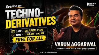 Live Webinar - Techno Derivatives | Profit Idea | FREE Session