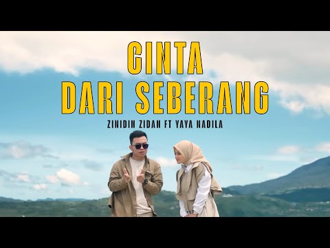 Cinta Dari Seberang - Zinidin Zidan Feat Yaya Nadila (Lirik MIX)