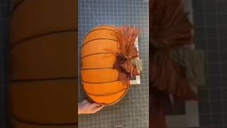 Make a Dollar Tree Pumpkin with Me! #craftingideas #diy #adorablecrafts
