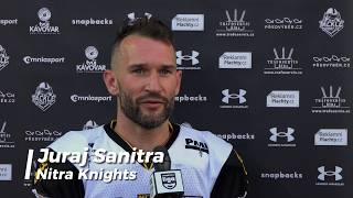 Pozápasová tisková konference: Nitra Knights (vs. Znojmo Knights)