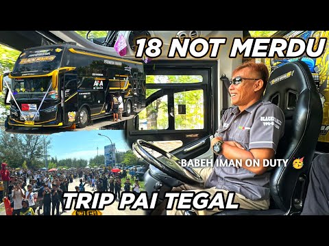 TRIP SUPER SERU BARENG BUS ARTIS 🥳  TELOLET MERDU 18 NOT NONSTOP‼️😍