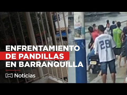 Preocupación por enfrentamiento de pandillas en Barranquilla