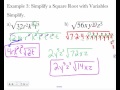 Simplifying Radical Expressions in Algebra