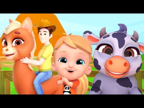 Old Macdonald Had A Farm, Animals Song and Nursery Rhyme for Kids