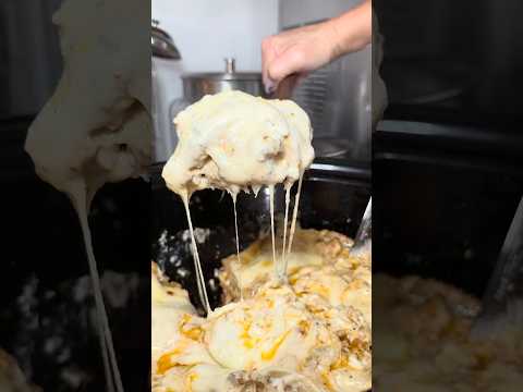 Cajun Chicken Alfredo Lasagna in the Crockpot