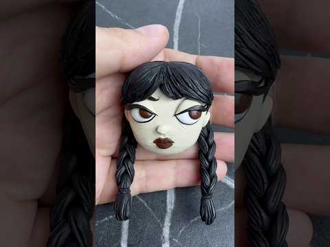 I made Wednesday -Season 2 -#plasticinerelax #wednesday #espressonasignora
