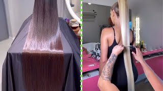 Long Hair Color Transformation 2025 | Long Haircuts & Hair Makeover Ideas | Hairstyle Tutorials