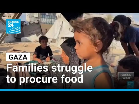 YouTube video thumbnail: Gaza: Families Struggle to Procure Food as the Humanitarian Disaster Worsens
