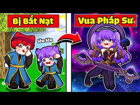 NABEE EM BÉ BỊ BẮT NẠT TRỞ THÀNH PHÁP SƯ BÓNG TỐI MẠNH NHẤT TRONG MINECRAFT*NABEE PHÁP SƯ 👶✨