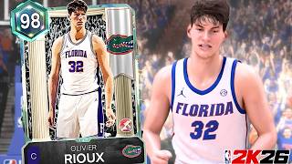 *FREE* GALAXY OPAL OLIVIER RIOUX GAMEPLAY IN NBA2K26 myTeam!!