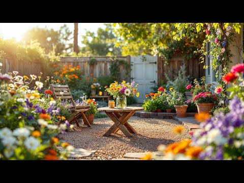 Reusing Old Items to Decorate a Small Garden – A Simple Idea That Anyone Can Do!