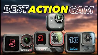 Insta360 GO Ultra vs Ace Pro 2 vs DJI Action 5 vs GoPro Hero 13: The Best Action Camera